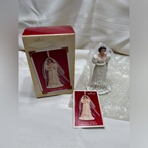 Hallmark Keepsake Gone With the Wind Scarlett O’Hara wedding dress ornament 2004